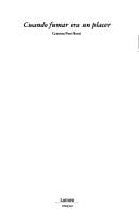 Cuando fumar era un placer