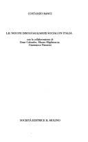 Le nuove disuguaglianze sociali in Italia