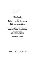 Livio Storia Di Roma Dalla Sua Fondazione ITALIAN ONLY