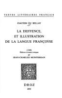 La deffence, et illustration de la langue françoyse (1549)