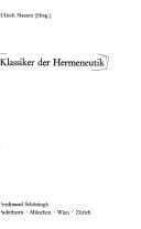 Klassiker der Hermeneutik