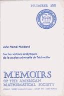 Sur les sections analytiques de la courbe universelle de Teichmu ller