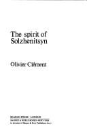 The spirit of Solzhenitsyn