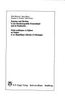 Parteien und Kirchen in der Bundesrepublik Deutschland und in Frankreich = Partis politiques et eglises en France et en Rèpublique fédérale d'Allemagne