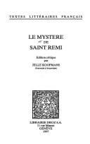 Le Mystere de Saint Remi