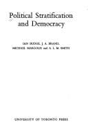 Political stratification and democracy
