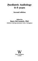 Paediatric audiology