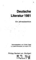 Deutsche Literatur 1981