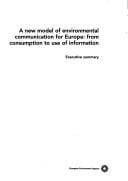 A new model of environmental communication for Europe