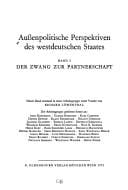 Aussenpolitische Perspektiven des westdeutschen Staates