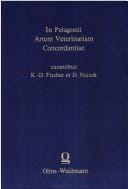 In Pelagonii Artem veterinariam concordantiae