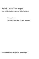 Rahel Levin Varnhagen