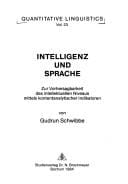 Intelligenz und Sprache