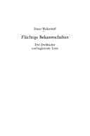 Flüchtige Bekanntschaften