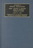 Advances in special education