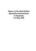 The Theotokos Evergetis and eleventh-century monasticism