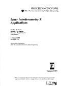 Laser interferometry X