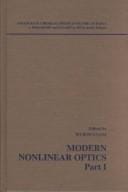 Modern nonlinear optics