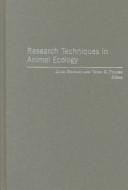 Research techniques in animal ecology