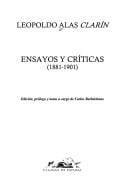Ensayos y críticas, 1881-1901