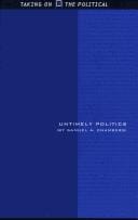UNTIMELY POLITICS