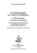 Un supplément à l'Encyclopédie