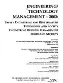 Engineering/technology management--2003