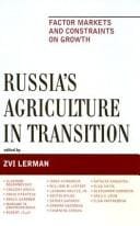 Russia's agriculture in transition