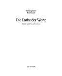 Die Farbe der Worte