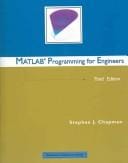 MATLAB programming for engineers