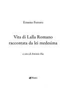 Vita di Lalla Romano raccontata da lei medesima