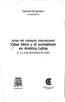 Actas del coloquio internacional