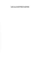 Les alouettes naïves