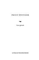 Proust épistolier