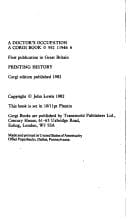 A doctor's occupation