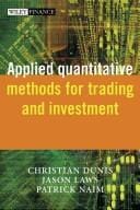 Applied quantitative methods for trading and investment