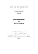 Correspondance (1910-1936)