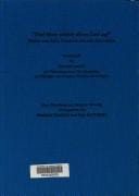 Und Mose Schrieb Dieses Lied Auf: Studien Zum Alten Testament Und Zum Alten Orient (Kolner Arbeiten Zur Jahrhundertwende) (German Edition)
