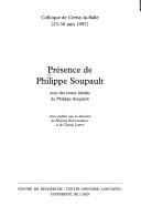 Pr©♭sence de Philippe Soupault