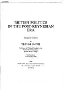 British politics in the post-Keynesian era