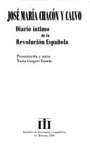 Diario íntimo de la revolución española