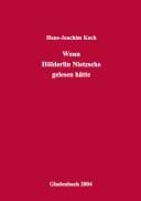 Wenn Hölderlin Nietzsche gelesen hätte