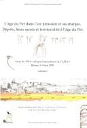 L' âge du fer dans l'arc jurassien et ses marges