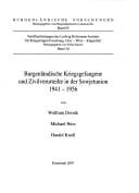 Burgenländische Kriegsgefangene und Zivilverurteilte in der Sowjetunion 1941-1956