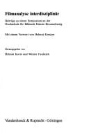 Filmanalyse interdisziplinär