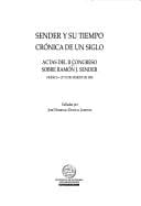 Sender y su tiempo