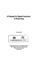 A proposal for deposit insurance in Hong Kong