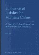 Limitation of liability for maritime claims