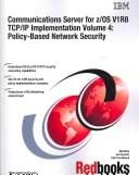 Communications Server for Z/Os V1r8 Tcp/Ip Implementation volume 4