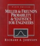 Miller & Freund's Probability and statistics for engineers